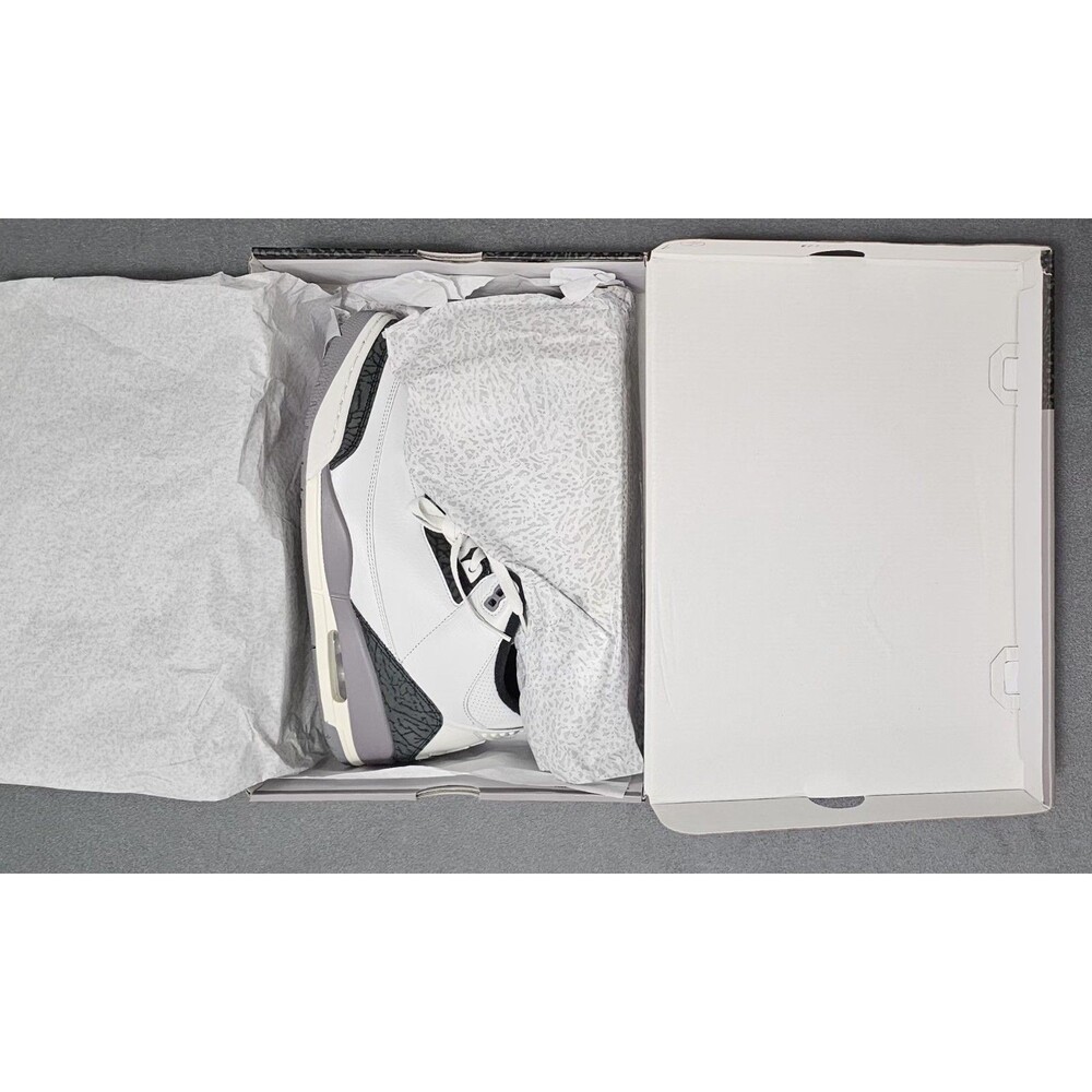 Air Jordan 3 Retro Cement Grey CT8532-106 Size 12 Men’s NIB